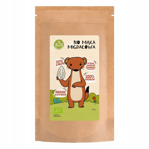 Bio Mąka Migdałowa 200 g HELPA ekologiczna