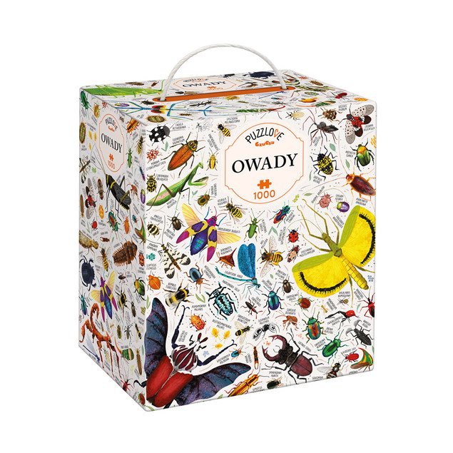 CzuCzu Puzzlove Owady Puzzle 1000 Elementów dla Dorosłych