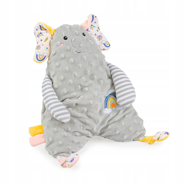 BALIBAZOO BB 82414 Przytulanka Słonik Szary