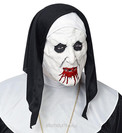 Maska na twarz Widmann WI03291 lateks zombie biały