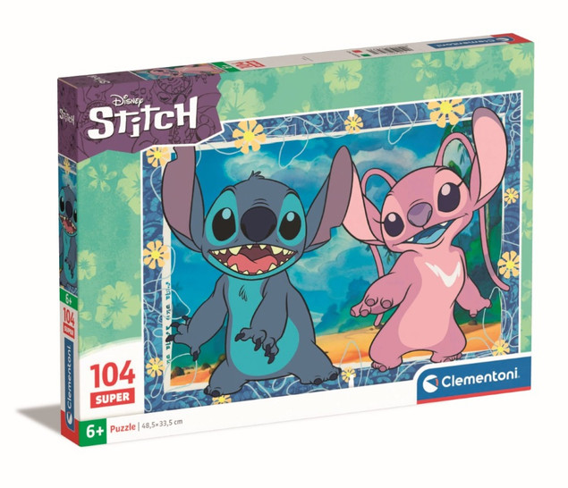 Puzzle 104 DIsney STITCH Bajka Lilo 6+ Clementoni