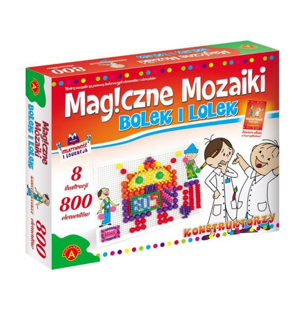 MAGICZNE MOZAIKI 800 KONSTRUKTORZY  BOLEK I LOLEK