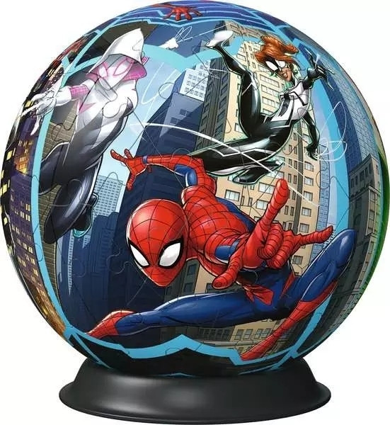 Puzzle Ravensburger Kula 3D Spiderman 72 elementy