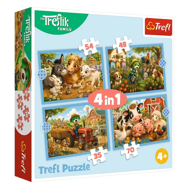 Puzzle Trefl 207 elementów RODZINNY SPACER_3
