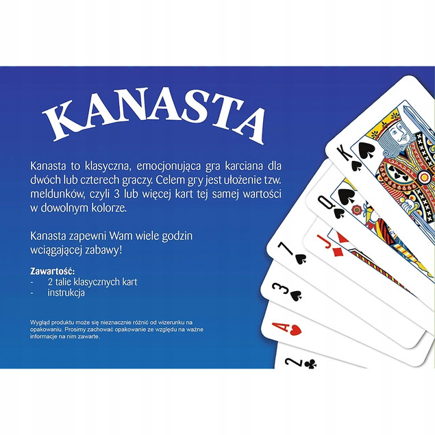 Gra karciana Kanasta Trefl