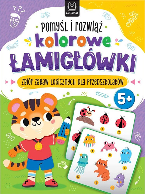 Pomyśl i Rozwiąż: Kolorowe Łamigłówki Logiczne dla Dzieci