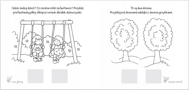 Akademia 2-Latka Dwulatka Ćwiczenia Z Naklejkami Elżbieta Lekan 2+ Skrzat