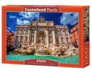 Puzzle 1500 Układanka Rzym FONTANNA di Trevi Sztuka Zabytek 9+ Castorland