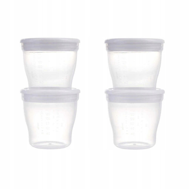 Pojemniki na pokarm Canpol Babies 180 ml 4 szt