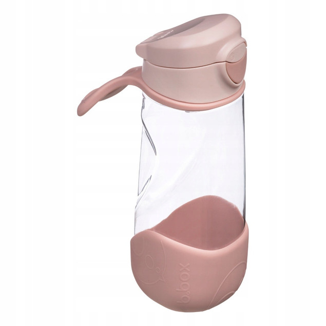 Sportowa butelka tritanowa z ustnikiem dla dzieci 450 ml B.Box różowa