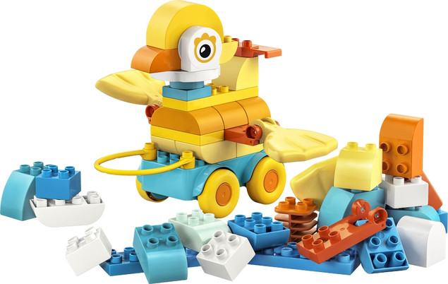 LEGO DUPLO 10448 Zwierzątka Na Kółkach 3w1 Klocki dla Malucha
