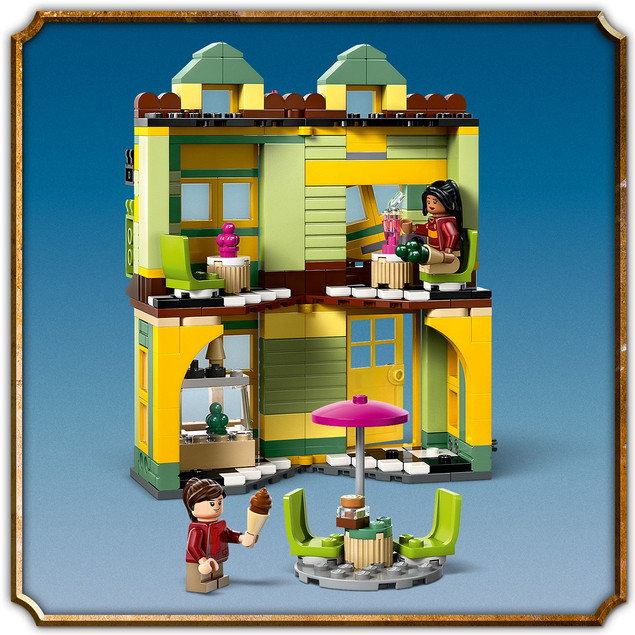 LEGO Harry Potter 76452 - Markowy sprzęt do quidditcha i lodziarnia