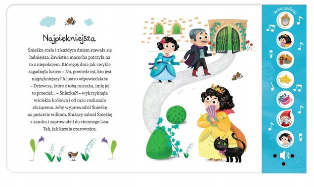 Naciśnij i posłuchaj! Bajka dźwiękowa. Królewna Śnieżka