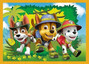 Puzzle 4w1 Układanka Dla Dzieci PSI PATROL Pieski Pies Paw 207 el. 4+ Trefl
