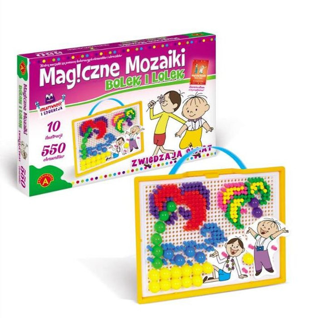Alexander, Mozaika, MAGICZNE MOZAIKI 550 ZWIEDZAJĄ ŚWIAT - BOLEK I LOLEK