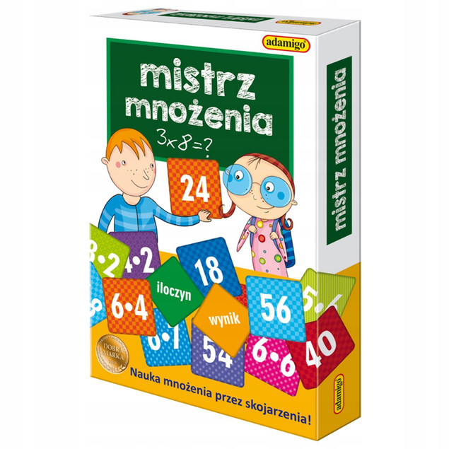 Gra edukacyjna Mistrz Mnożenia Adamigo