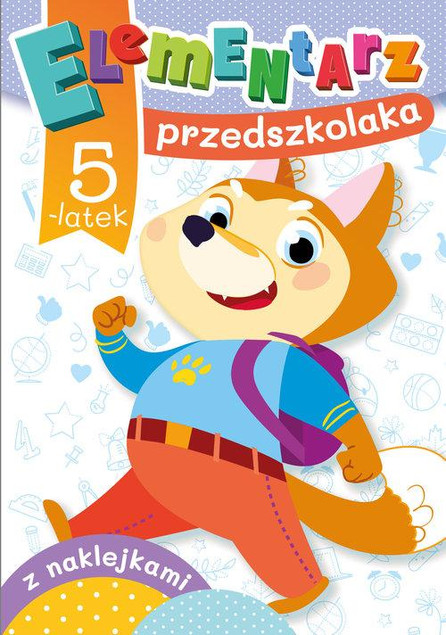 Elementarz Przedszkolaka 5-Latek Edukacja Dorota Krassowska 5+ Skrzat
