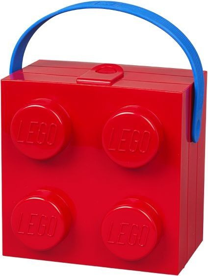 Śniadaniówka LEGO Lunch Box Klocek 2150 ml Czerwona z Rączką