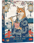 Puzzle Trefl 500 Premium Plus Pets as Art Makaronowa Medytacja Shiby AI