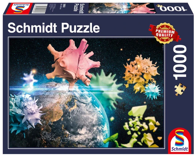 Puzzle Schmidt Spiele 1000 elementów Planeta Ziemia 2020 G3