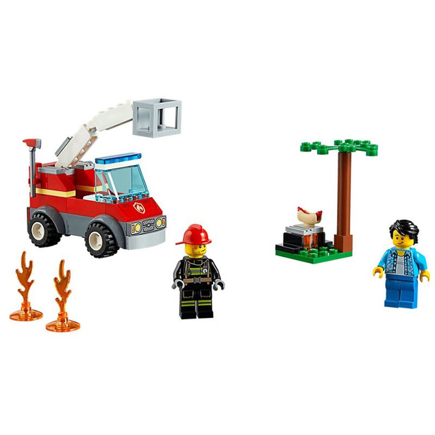 Płonący grill klocki zestaw CITY 60212 LEGO