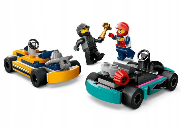 LEGO City Gokarty i Kierowcy Wyścigowi 99 el. 5+ 60400