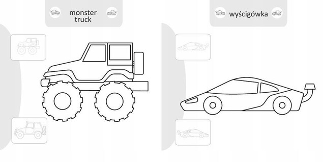 Malowanie-doklejanie. Pojazdy wyścigowe