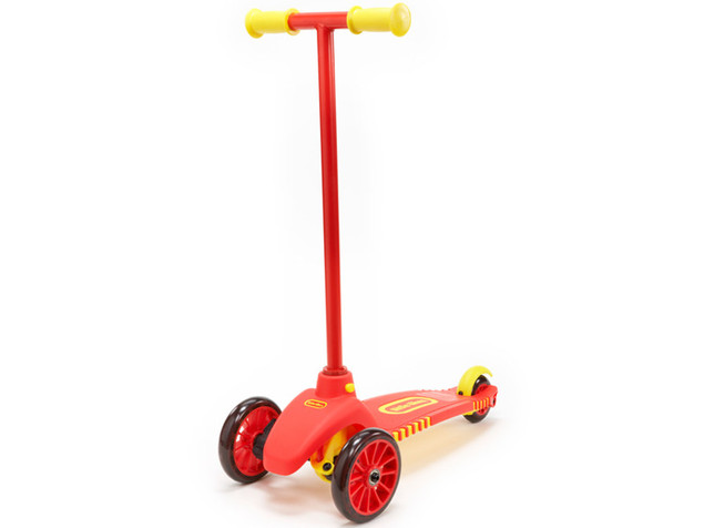 Hulajnoga Trójkołowa Dziecięca CZERWONO-ŻÓŁTA 2+ Little Tikes 640094