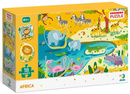 Puzzle Dodo Toysr Afryka Safari 18 elementów - OUTLET