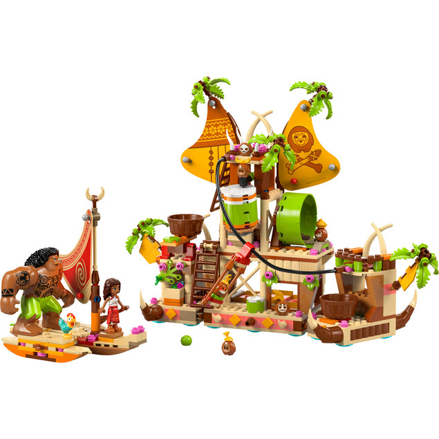 LEGO Disney Vaiana 2 Barka Kakamorów 43258 – 572 elementów, 7+