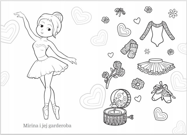 Maluszkowe malowanie. Baletnice