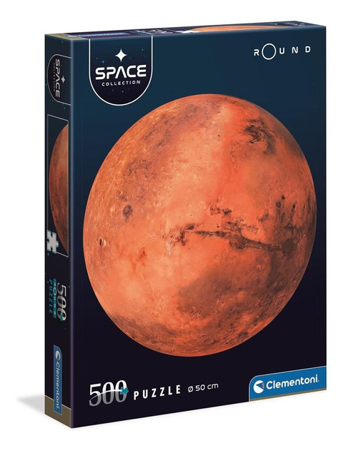 Puzzle 500 Układanka Okrągłe Space Collection KOSMOS Nasa 14+ Clementoni