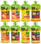 8x BOB SNAIL Smoothie MIX SMAKÓW Bez Dodatku Cukru Mus