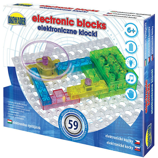 Elektroniczne Klocki 59 Eksperymentów