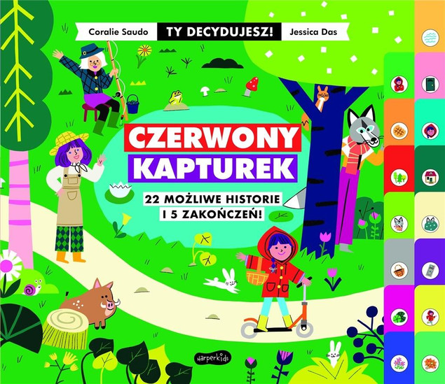 Ty decydujesz! Czerwony Kapturek Coralie Saudo
