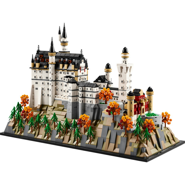 LEGO Architecture 21063 Zamek Neuschwanstein – Kolekcjonerski Model dla Dorosłych