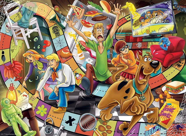 Puzzle 200 elementów Scooby Doo Ravensburger
