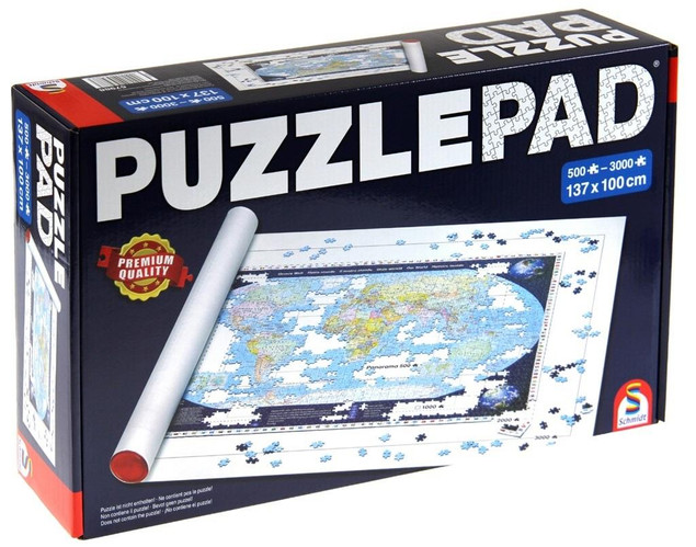 Mata do układania puzzli Schmidt Spiele 103039 z tubą – Bezpieczne Przechowywanie (do 3000 el.)