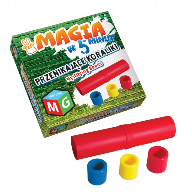 Gra planszowa Magia w 5 minut Przenikające koraliki Multigra