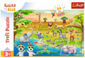 Puzzle Trefl 24 elementów Safari - Bobaski / KAZSTUDIO Bobaski i Miś