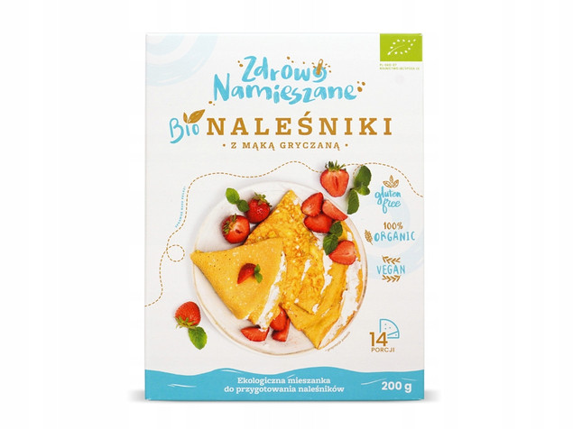 BIO naleśniki z mąką gryczaną gotowy mix Zdrowo Namieszane 200 g