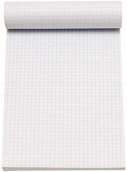 Blok biurowy A5 do notatek notes Interdruk w kratkę 50k 70g/m2 171221
