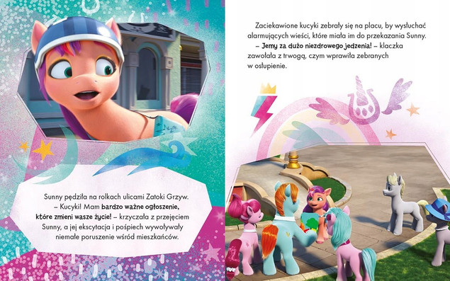 MY LITTLE PONY Nowe Pokolenie Bajki 5 Minut Przed Snem 3+ HarperKids