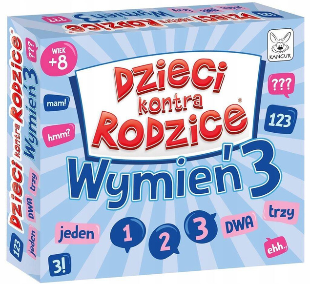 Gra Dzieci Kontra Rodzice Wymień 3 Gra Rodzinna 8+ Kangur