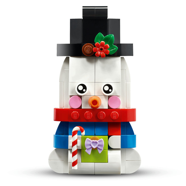 LEGO 40812 Dekoracyjne Bałwanki – Świąteczne Ozdoby Choinkowe