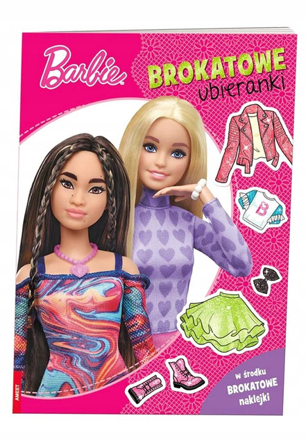 Barbie. Brokatowe Ubieranki Praca zbiorowa