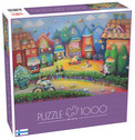 PUZZLE Tactic 1000el Nokkala Kaupunki Fińskie Miasto