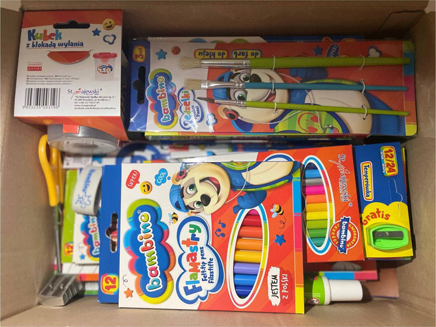 Bambino Wyprawka Szkolna Duży Zestaw Do Szkoły 21 Elementów