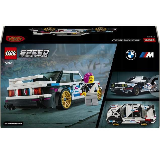 LEGO Speed Champions 77263 BMW M3 (E30) – replika 358 el.