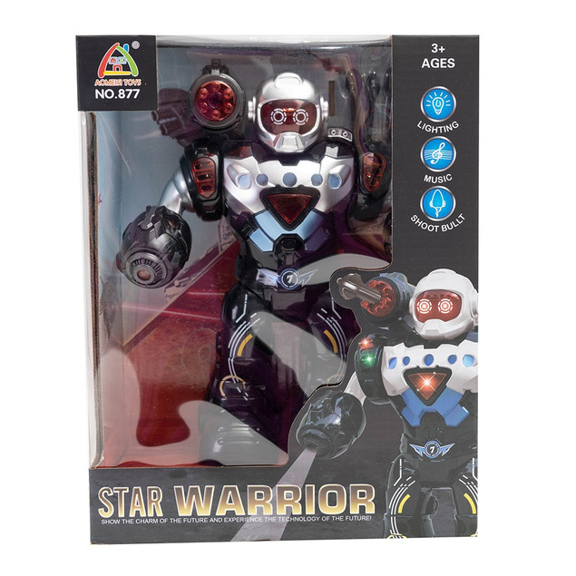 Robot Askato Interaktywny 24cm Światło Dźwięk Hologram